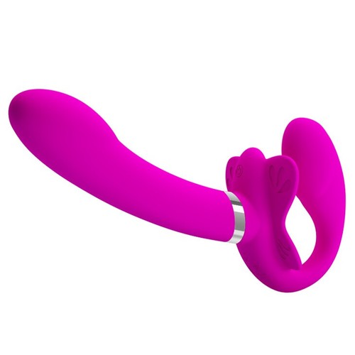 Strap vibratore doppia - strap, on