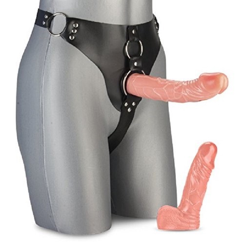 Strap doppio dildo - doppio,