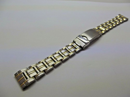 Bracciale acciaio bicolor 16mm - bracciale,